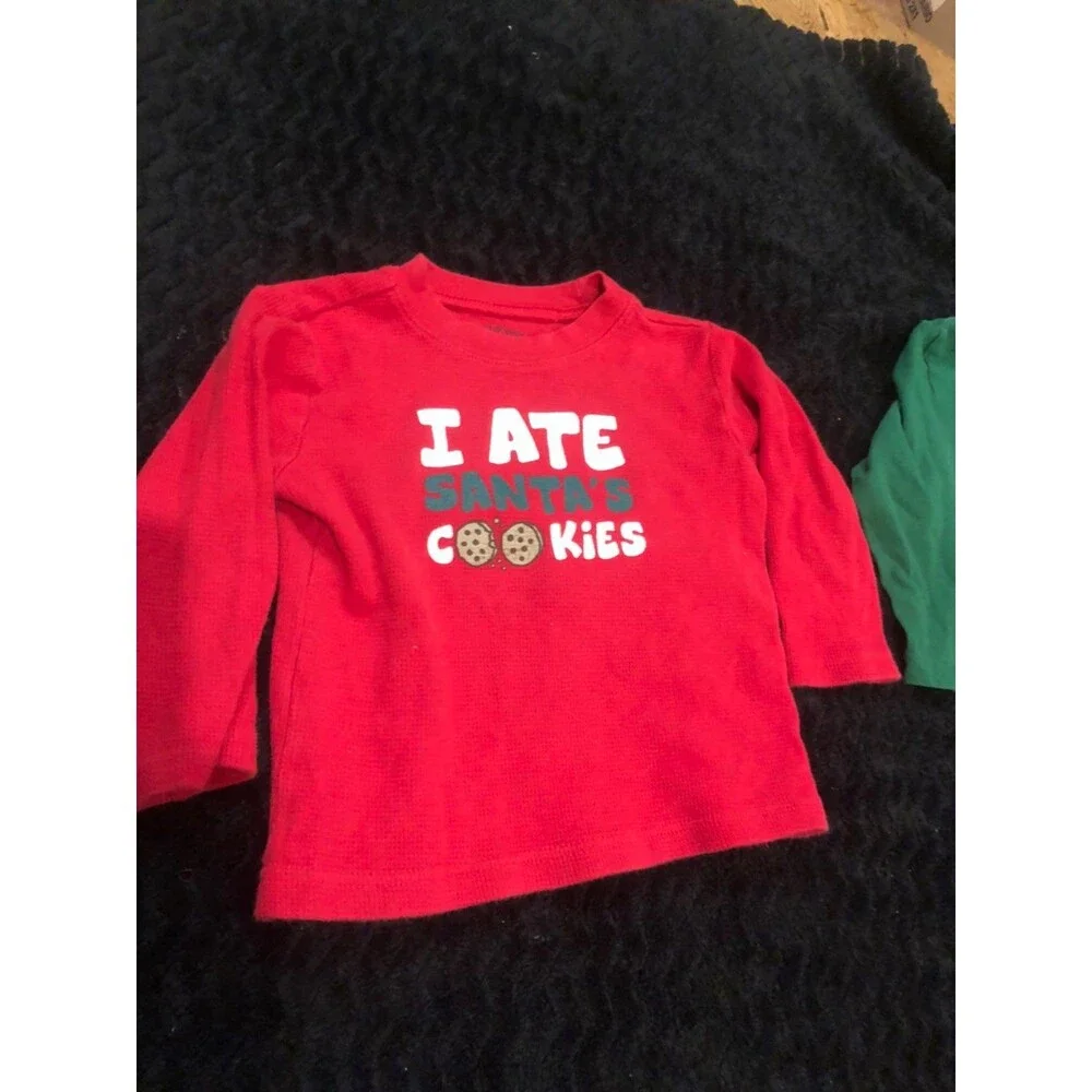 Lot of 2 24m 24 month xmas shirts